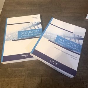 Kaplan Series 7 securities study books 2020